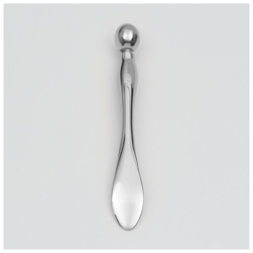 Queen fair Массажёр для лица и зоны декольте с лопаткой 10 12 12 см цвет серебристый 34900₽