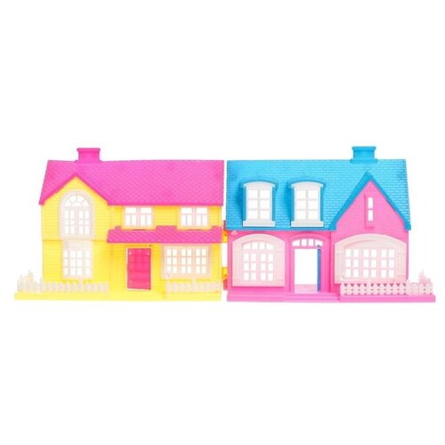 Сима-ленд кукольный домик Создай уют, 4994546, розовый/желтый сима ленд кукольный домик создай уют 4994546 розовый желтый