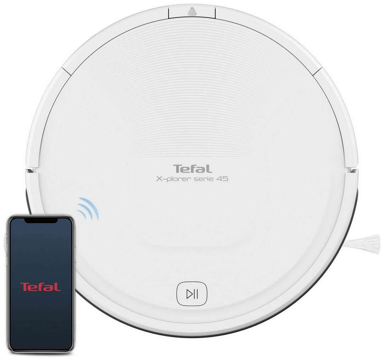 Робот-пылесос Tefal X-Plorer Serie 45 RG8227WH, белый