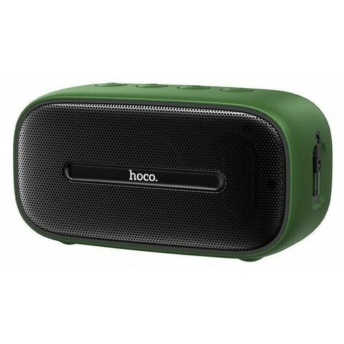 Колонка Bluetooth 5.0 5W 1200mAh Hoco BS43 Green (повреждена упаковка)