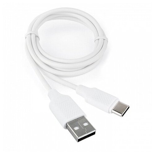Кабель USB 2.0 Cablexpert CCB-USB2-AMCMO2-1MW, AM/Type-C, длина 1 м, белый