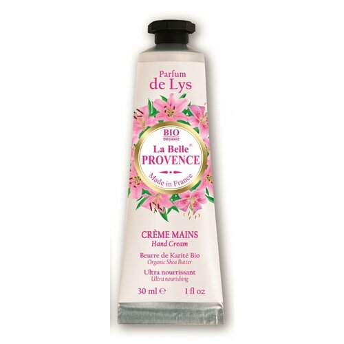 Крем для рук с лилией La belle Provence, 30 мл
