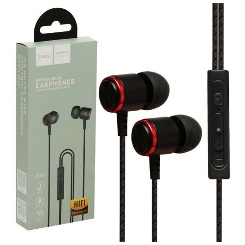 Наушники M42 HOCO Черные 50000₽