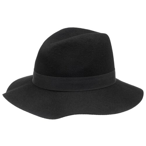 шляпа федора betmar демисезон зима шерсть утепленная размер uni фиолетовый Шляпа Betmar, размер UNI, черный
