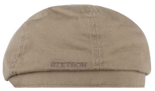 Кепка STETSON арт. 6641110 6-PANEL CAP COTTON TWILL (бежевый), размер 57