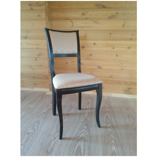 Стул Кронос массив дерева/текстиль/венге