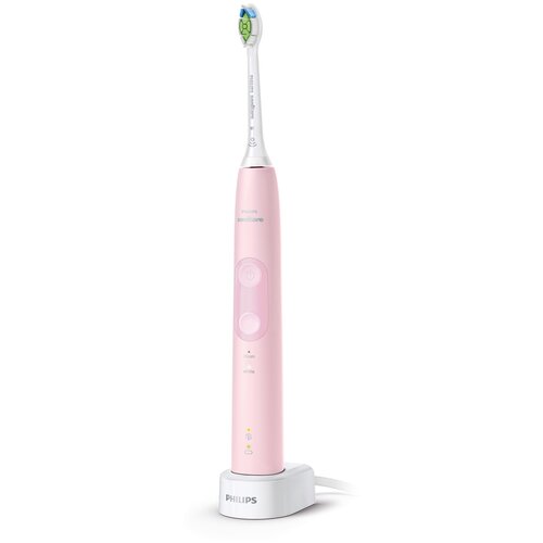звуковая зубная щетка Philips ProtectiveClean HX683624 бледно-розовый 1697900₽