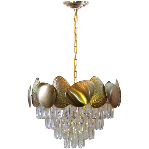 Люстра потолочная хрустальная классическая Dina