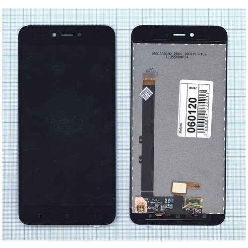 Модуль (матрица + тачскрин) для Xiaomi Redmi Note 5A черный модуль матрица тачскрин для xiaomi redmi pro черный