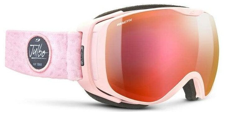   Julbo 2022-23 Luna Pink/Reactiv 2-3 Glarecontrol Flash Pink (US:M)