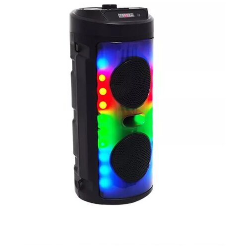 Портативная колонка BT Speaker ZQS-4248 с микрофоном, радио, светомузыкой и Bluetooth 