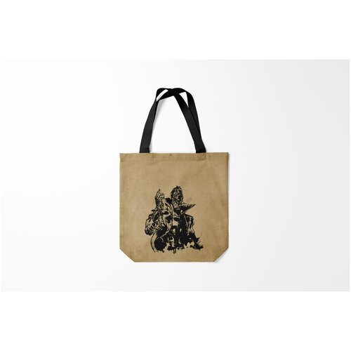 фото Сумка-шоппер / 40х40 см / аниме / жизнь без оружия ink inui burnettie