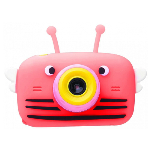 Детский фотоаппарат X9 Пчелка цвет - темно-розовый 185700₽