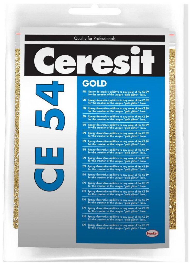 ДОБАВКА ДЛЯ ЭПОКСИДНОЙ ЗАТИРКИ CE 54 GOLD 75 Г "CERESIT"