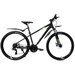 Велосипед Forward Apache 27,5 2.0 Disc 2021 Черный Матовый/Ярко-Зеленый (дюйм:17)