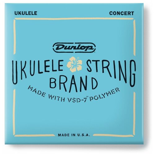 Струны для укулеле-концерт Dunlop DUQ302 Ukulele Concert струны для укулеле dunlop duq201