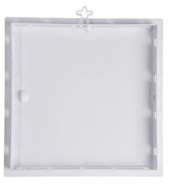 Люк ревизионный пластиковый 300х300 мм, белый 30х30 см - фотография № 3