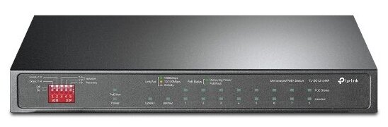 TP-LINK TL-SG1210MP 10-портовый гигабитный настольный коммутатор на 8 портов PoE+