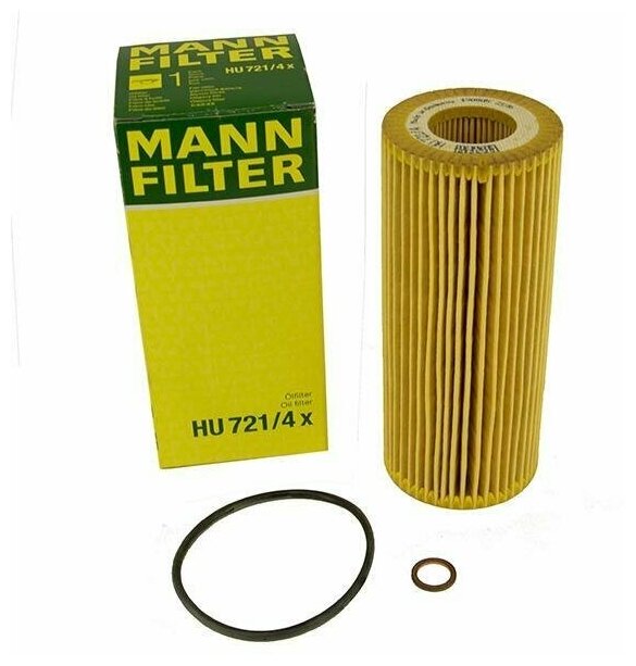 Фильтр масляный MANN-FILTER HU7214X
