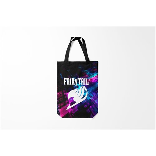 фото Сумка-шоппер / 31х42 см / аниме / хвост феи helmet fairy tail space burnettie