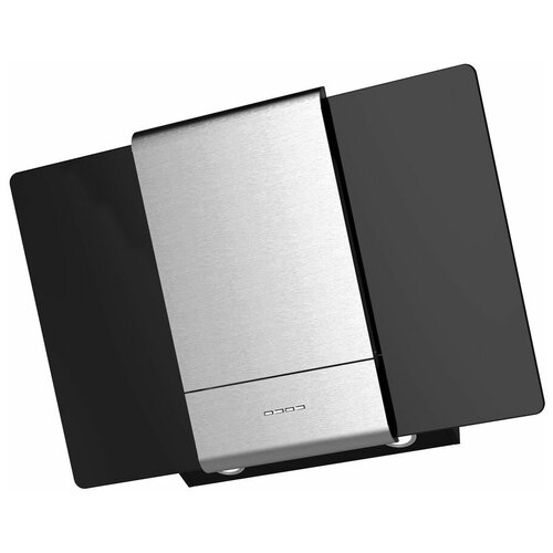 Вытяжка каминная Krona Talli 900 inoxblack glass 3P нержавеющая стальчерный кнопочное управление 20309 2862700₽
