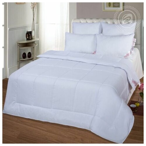 Одеяло облегченное арт 2634 140х205 поликоттонЛебяжий пух 15-спальное 1995₽