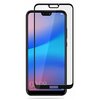 Защитное стекло 3D Tempered Glass для Huawei P20 Lite / Nova 3e полный клей ( черная рамка ) - изображение