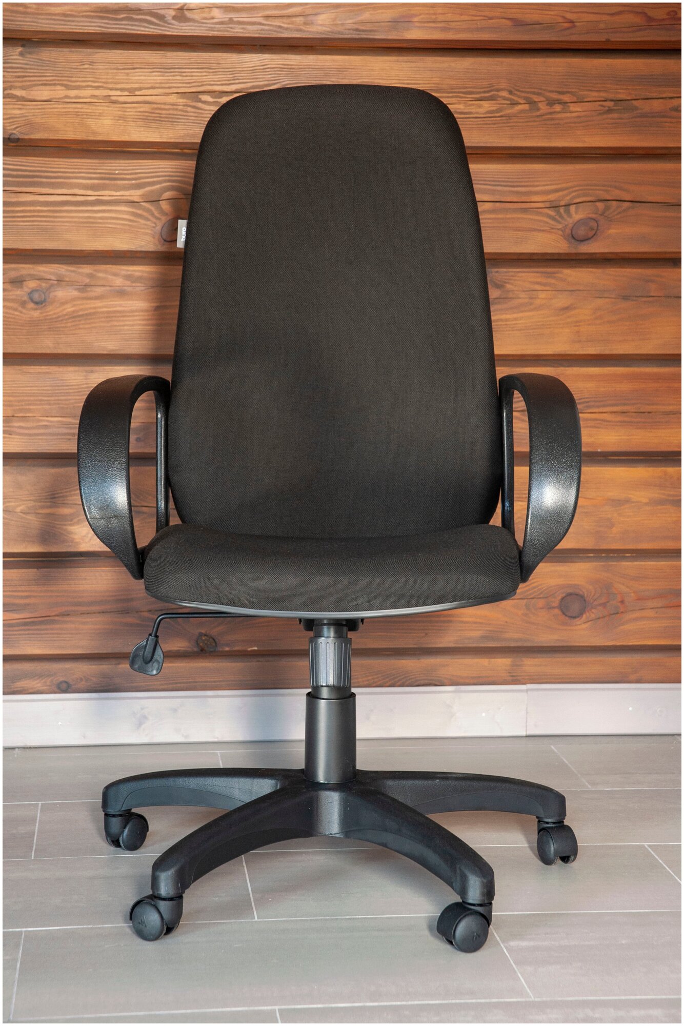 Кресло компьютерное офисное стул на колесиках для руководителя Hesby Chair 7 черное - фотография № 3