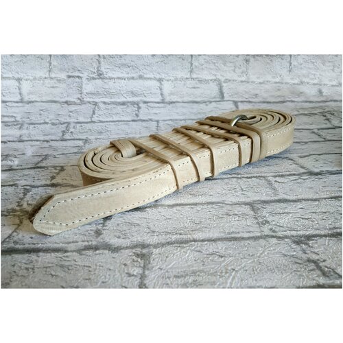 Чересседельник ручной работы из натуральной кожи №30 сыромять 2 слоя