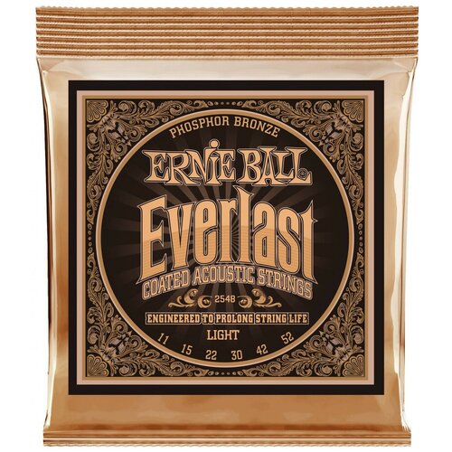 Струны для акустической гитары Ernie Ball 2548 cтруны для акустической гитары ernie ball 2548