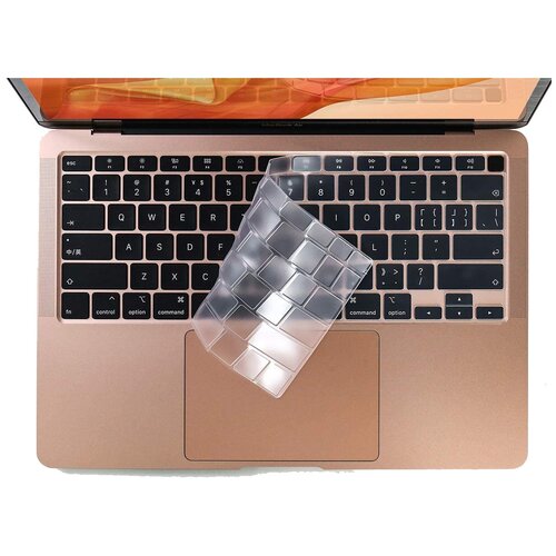 Накладка на клавиатуру WiWU Key Board Protector для Apple MacBook 13.3 Air 2020-A2179 Transparent защитная пленка для клавиатуры wiwu tpu keyboard protector for apple macbook 14 2