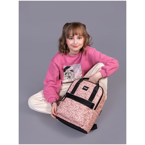 фото Сумка-рюкзак pusheen pujb-ut6-820, одно отделение, дополнительные ручки, женский, 34,5 х 25 х 12,5 см.