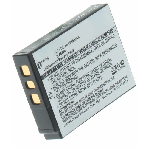 фото Аккумулятор ibatt ib-b1-f155 1050mah для general electric, kodak klic-7003,