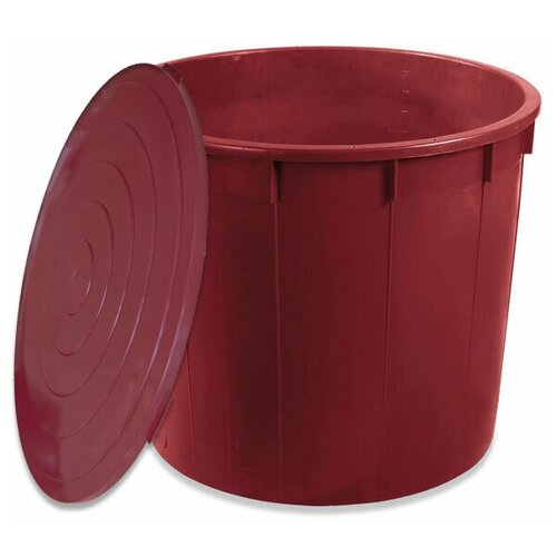 Пластиковая емкость Polsinelli 350 л. чан для виноделия с крышкой