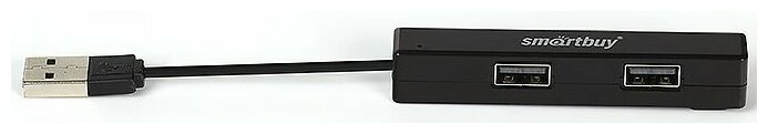 USB 20 Хаб Smartbuy 408 4 порта SBHA-408-K черный