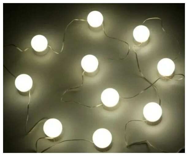 Светодиодные лампы для подсветки мебели, 10 штук / подсветка зеркала - фотография № 4