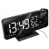 Часы с проекцией времени на потолок/ гигрометр/ будильник/ радио - изображение