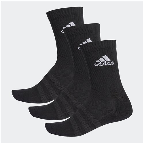 Носки adidas, 3 пары, размер XS, черный носки adidas 3 пары размер xs черный