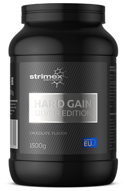 Гейнер Strimex Hard Gain Silver Edition (3000 г), ваниль