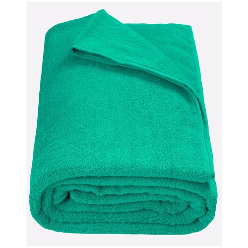 Махровая простыня HappyFox Home, HF185BKBB размер 185x210, цвет малиновый