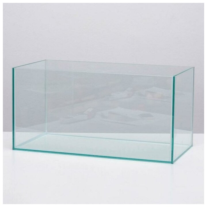 Прямоугольный Акваскейп прозрачный шов , 60х30х30 см, без ребер жесткости, 54 л - фотография № 3