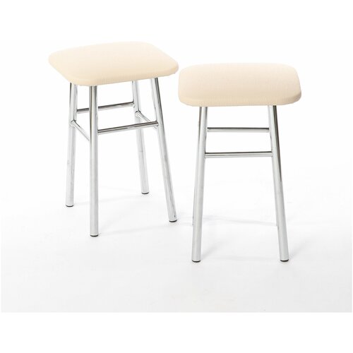 Комплект табуретов, Табурет Сосна, VERAMENTE, бежевый крокодил, 2 шт.