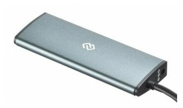 Разветвитель Digma USB-C 4порт Серый