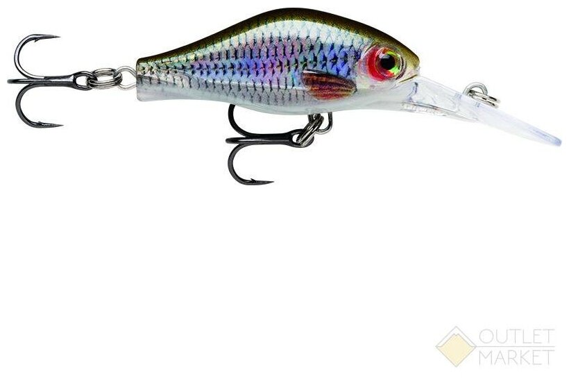 Воблер Rapala Shadow Rap Fat Jack SDRFJ04-ROL