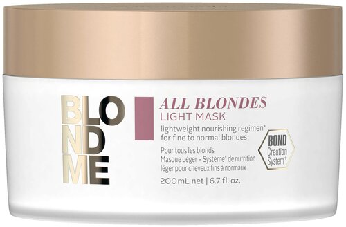 Schwarzkopf Professional BlondMe Маска для тонких волос 200 мл