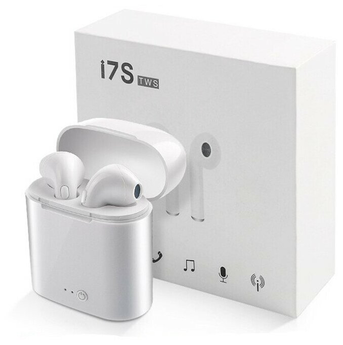 I7S TWS беспроводные наушники Mini In Ear спортивные стерео наушники