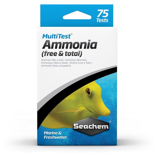 Тест для воды Seachem MultiTest: Ammonia