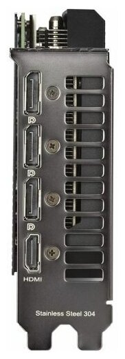 Видеокарта NVIDIA GeForce RTX3060 Ti ASUS 8Gb LHR DUAL-RTX3060TI-8G-MINI-V2 PCI-E 40 ядро - 1665 МГц Boost - 1695 МГц память - 8 Гб GDDR6 14000 МГц 256 бит HDMI 3xDisplayPort подсветка Retail