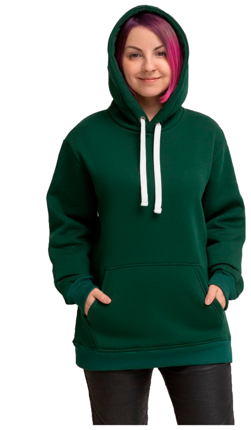 Магазин Толстовок Premium Hoodie «Dark Green» Unisex Woman, Размер Unisex 44 / M Woman (Teenager)