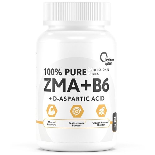 Optimum System ZMA + B6 (90 капс) майндли дейли zma цинк магний b6 капс массой 776мг 120